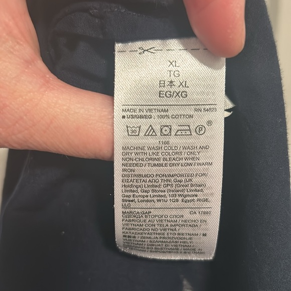 EUC Gap Womens Pintuck Swiss Dot Cotton Blouse - Picture 6 of 8